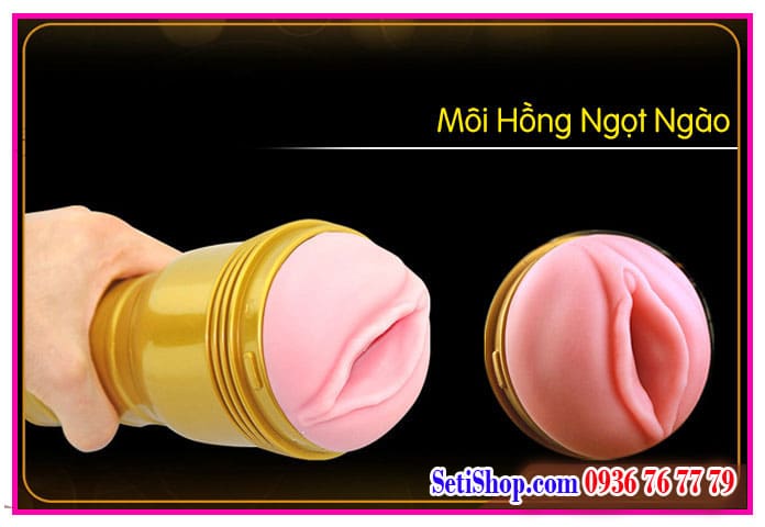 Âm đạo giả Flesh Light gold Âm đạo giả Flesh Light gold