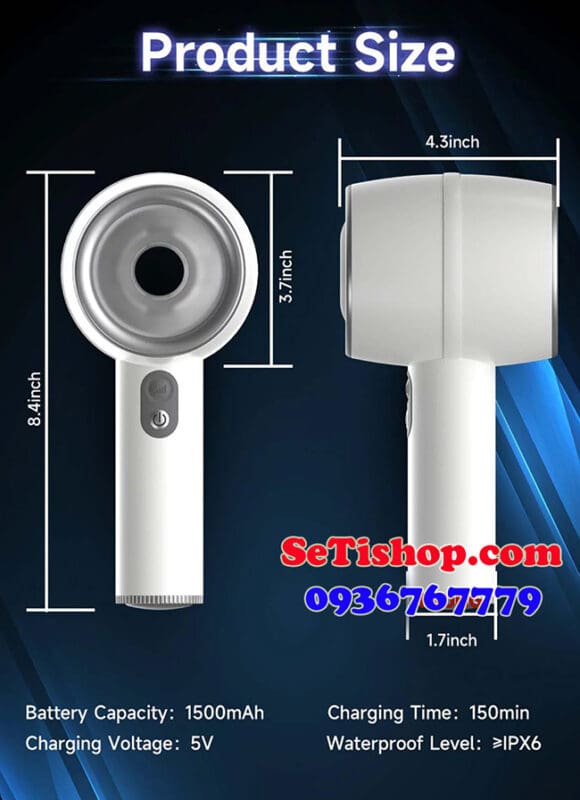 Máy thủ dâm nam MÁY THỦ DÂM CẦM TAY TỰ ĐỘNG RUNG THỤT
